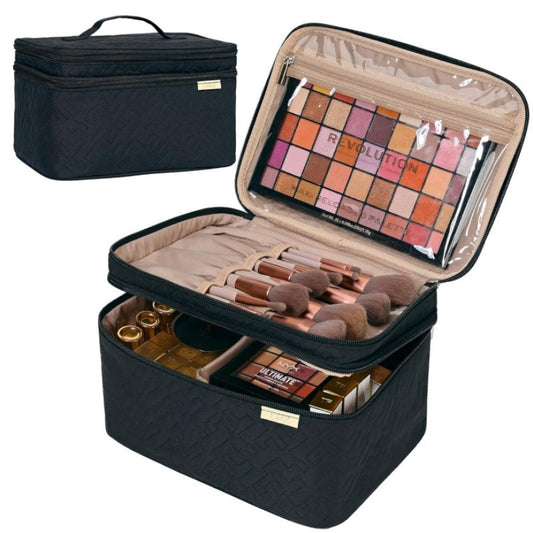 Double Layer Cosmetics Bag