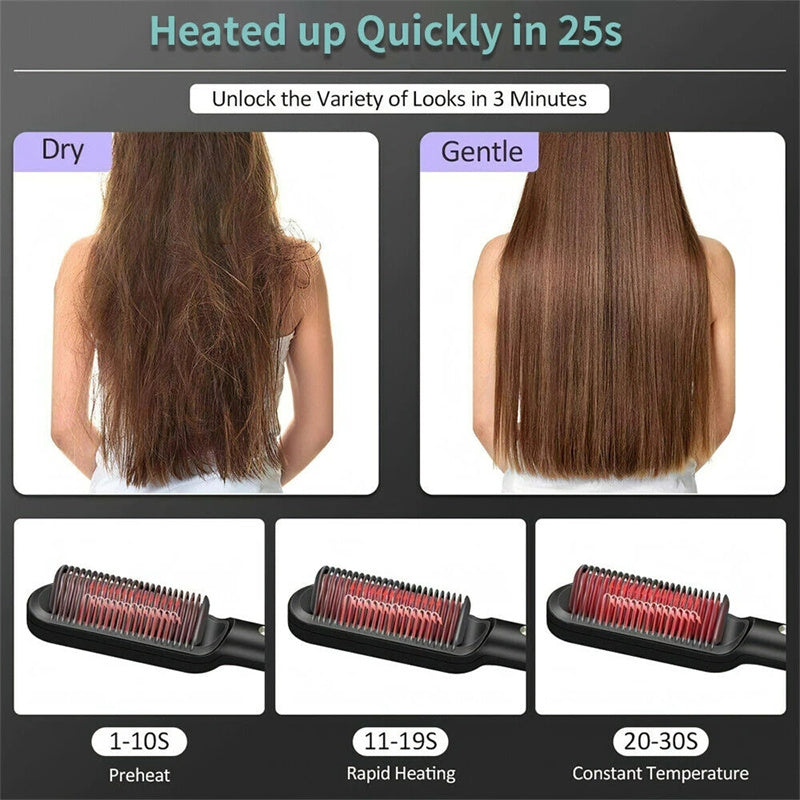 2-in-1 Hair Straightener & Curler