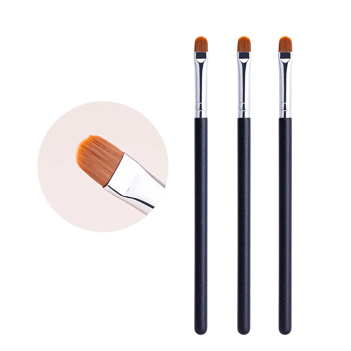 212 Flat Eyebrow Brush