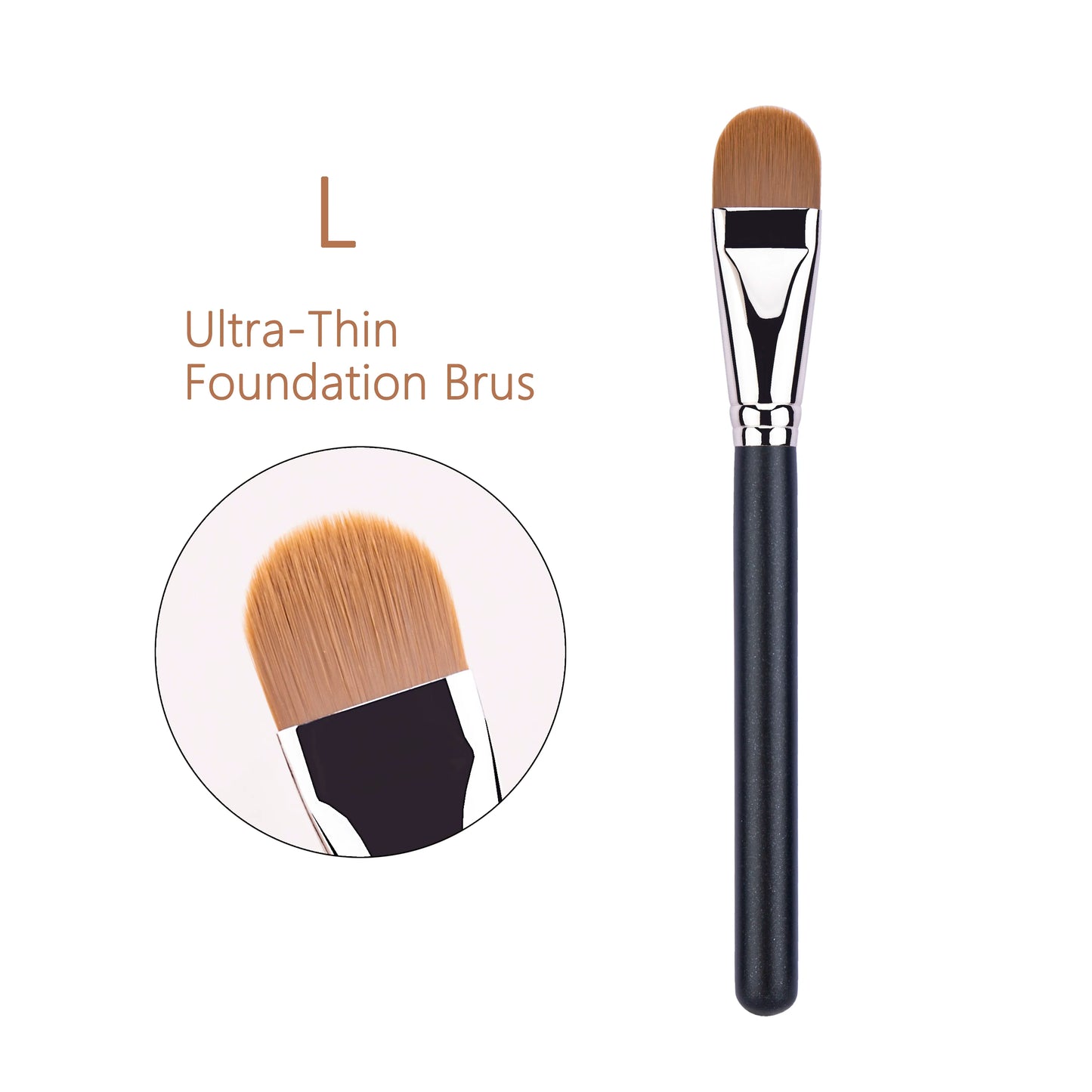 212 Flat Eyebrow Brush