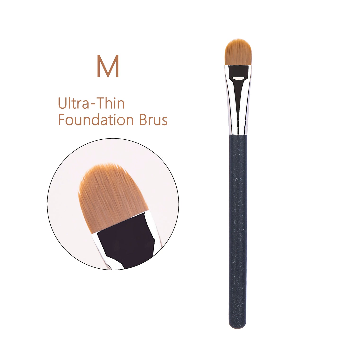 212 Flat Eyebrow Brush